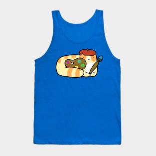 Artist Tabby cat Tank Top